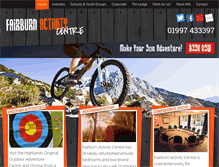 Tablet Screenshot of fairburnactivitycentre.co.uk
